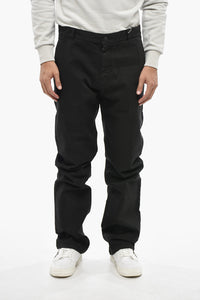 Regular-Rise Virgin Wool-Blend Twill Trousers