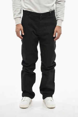 Regular-Rise Virgin Wool-Blend Twill Trousers
