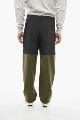 LAMINAR Joggers Bicolore in Doppio Tessuto
