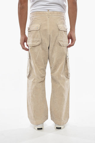 Cargohose KAWAII aus Velours