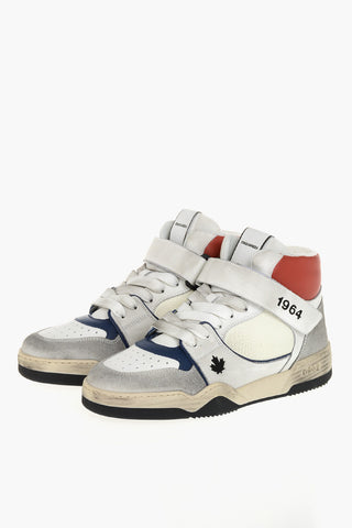 Sneakers High-Top SPIKER Effetto Vintage