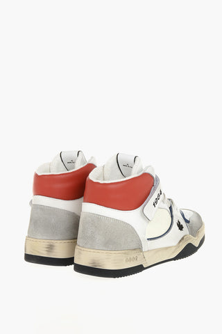Sneakers High-Top SPIKER Effetto Vintage