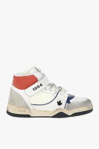 Sneakers High-Top SPIKER Effetto Vintage