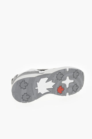 Sneakers Basse DASH Color Block In Pelle e Suede con Monogram Iconico