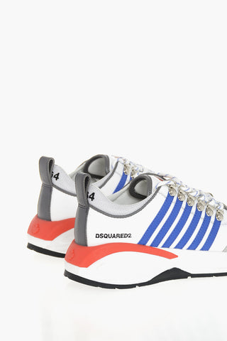 Sneakers Basse DASH Color Block In Pelle e Suede