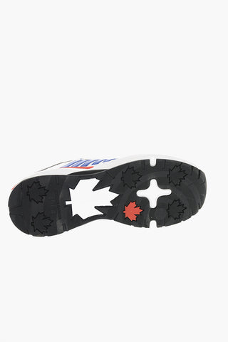 Sneakers Basse DASH Color Block In Pelle e Suede