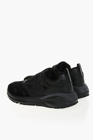 Sneakers Basse a Tinta Unita con Monogram Iconico Tono su Tono