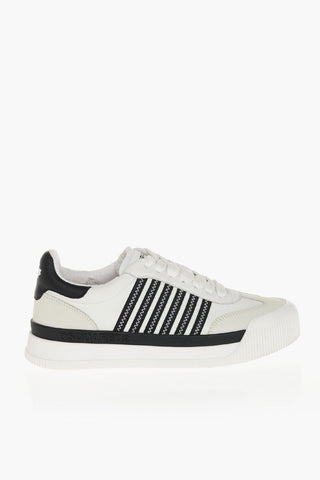 Sneakers Basse NEW JERSEY In Pelle Bicolore