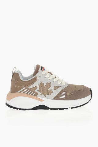 Sneakers Basse DASH in Tessuto e Suede con Monogram Iconico