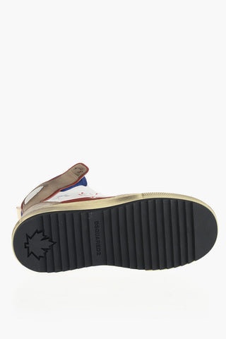 Sneakers High-Top BOOGIE Effetto Vintage