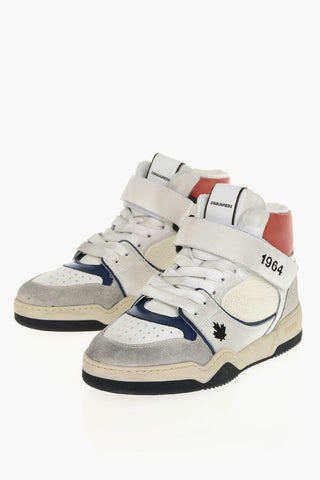 Sneakers High-Top SPIKER Effetto Vintage
