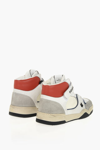 Sneakers High-Top SPIKER Effetto Vintage