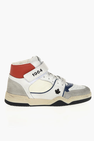 Sneakers High-Top SPIKER Effetto Vintage