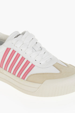 Sneakers Basse NEW JERSEY In Pelle Color Block