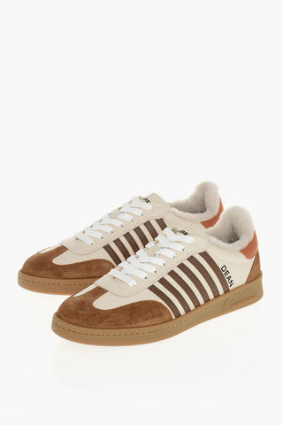 Sneakers Low-Top BOXER In Pelle Imbottita