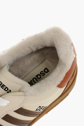 Sneakers Low-Top BOXER In Pelle Imbottita