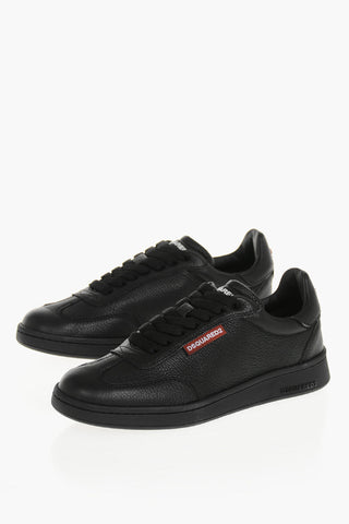 Sneakers Low-Top BOXER In Pelle Martellata