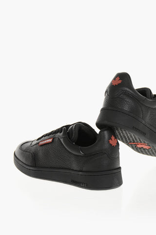 Sneakers Low-Top BOXER In Pelle Martellata