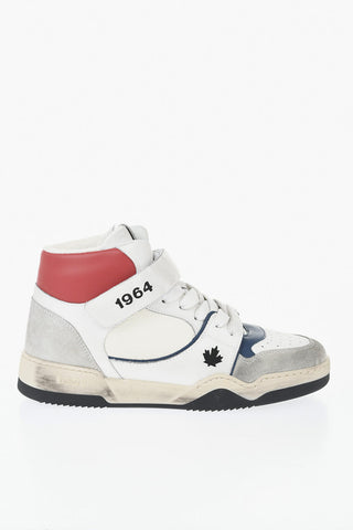 Sneakers High-Top SPIKER Effetto Vintage