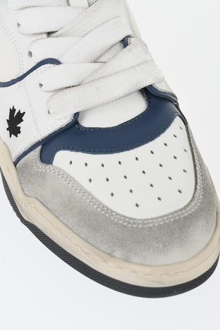 Sneakers High-Top SPIKER Effetto Vintage