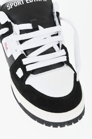 Low-top SPORT EDTN.X Bicolour Leather Sneakers