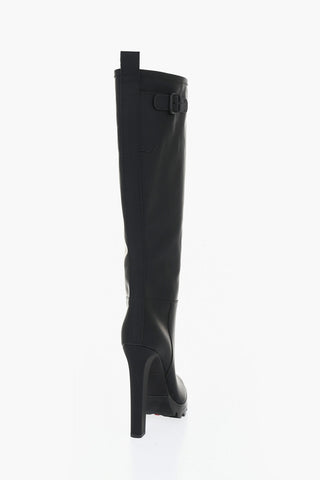 PVC 부츠 12cm 굽