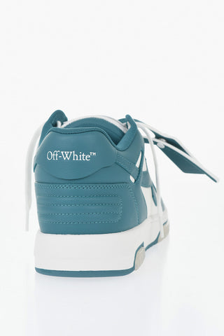 Low-Top-Sneaker OUT OF OFFICE Bicolor aus Leder mit Monogramm
