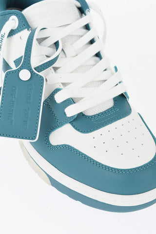 Low-Top-Sneaker OUT OF OFFICE Bicolor aus Leder mit Monogramm