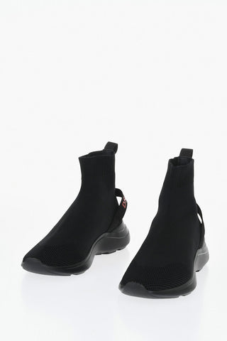 Sneakers Sock FLY in Tessuto a Tinta Unita
