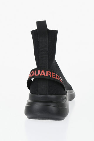 Sneakers Sock FLY in Tessuto a Tinta Unita