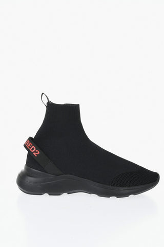 Sneakers Sock FLY in Tessuto a Tinta Unita