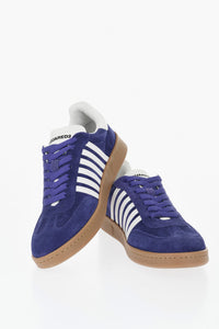 Low-Top-BOXER-Sneaker aus Wildleder