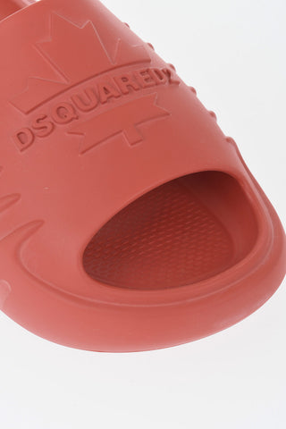 Slides DUMBO in Gomma a Tinta Unita con Suola Chunky