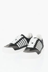 Sneaker NEW JERSEY aus Color-Block-Leder mit Details aus Wildleder
