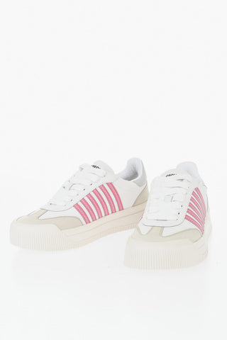 Sneakers Basse NEW JERSEY In Pelle Color Block