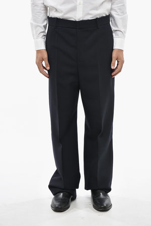 Pantaloni Eleganti In Misto Lana 
