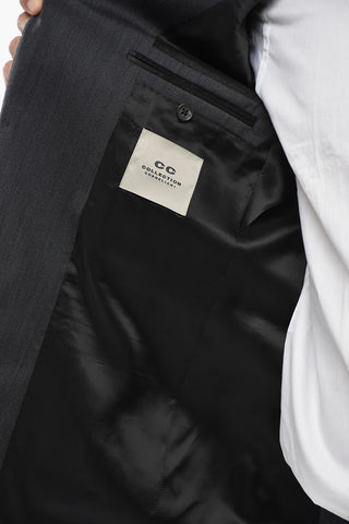 CC COLLECTION Abito in Lana Vergine con Rever Classico