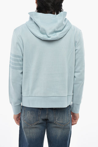 Leichter Baumwoll-Hoodie mit Kängurutasche