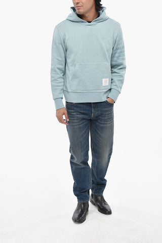 Leichter Baumwoll-Hoodie mit Kängurutasche