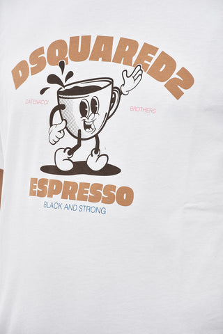 프린트 티셔츠 ESPRESSO 레귤러 핏
