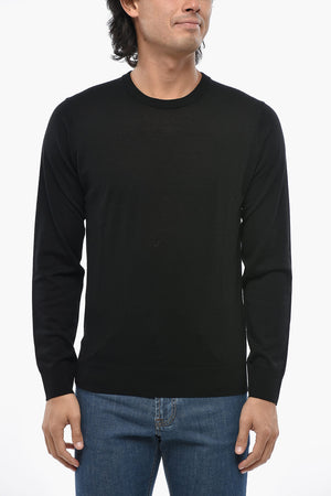 CC COLLECTION Maglia Girocollo in Lana a Tinta Unita