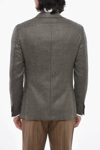 CC COLLECTION 버진 울 블레이저, 패치 포켓과 클래식 라펠