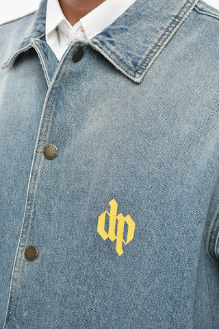 Overshirt In denim JOE Con Coulisse Sul Fondo