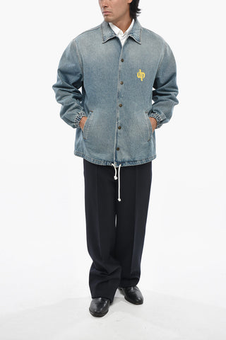 Overshirt In denim JOE Con Coulisse Sul Fondo