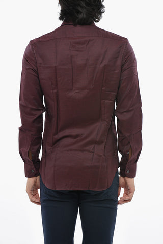Oxford Cotton Shirt with French Collar