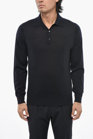CC COLLECTION Maglia in Lana con Collo a Polo