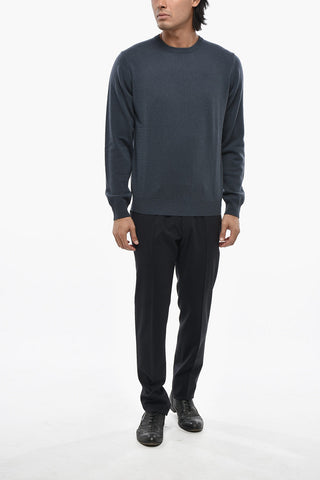 CC COLLECTION 울과 캐시미어 크루넥 스웨터