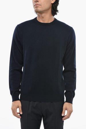 CC COLLECTION Maglia Girocollo in Lana e Cashmere a Tinta Unita