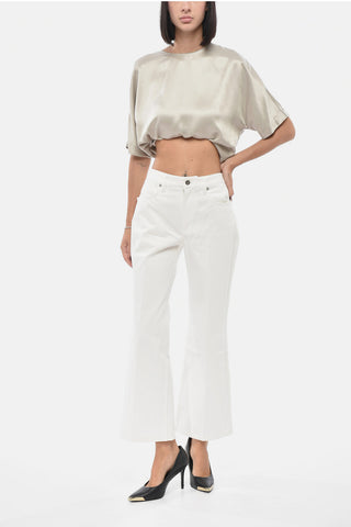 Straight-Leg Jeans In Light Wash 26cm