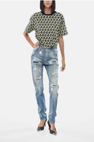 Jeans Slim Fit 642 Mit Strass 16 cm